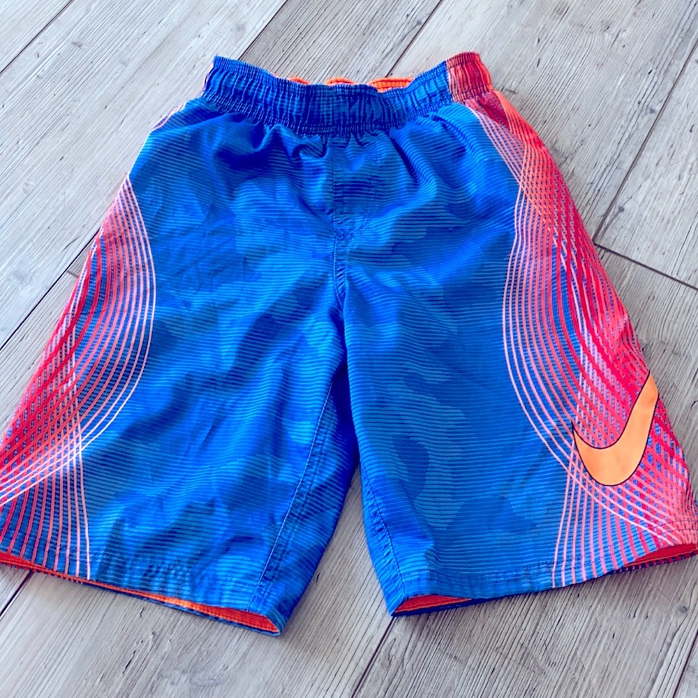 Boys Nike swim shorts size small